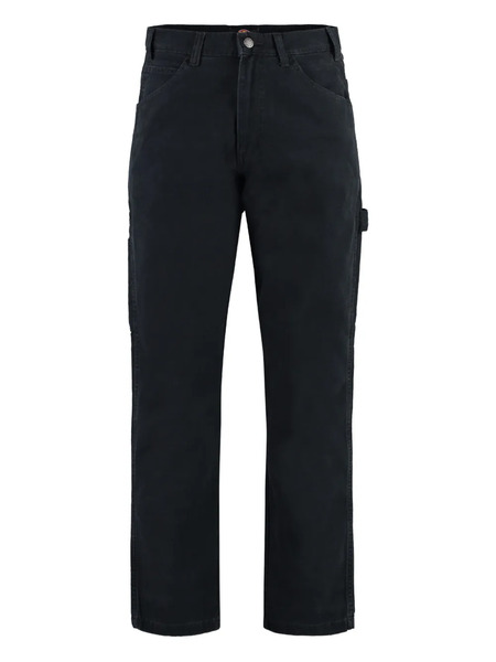  Dickies Vaqueros Con Parche Del Logo - Negro 
