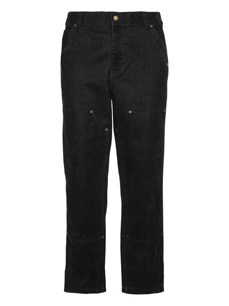  Dickies Vaqueros Con Parche Del Logo - Negro 