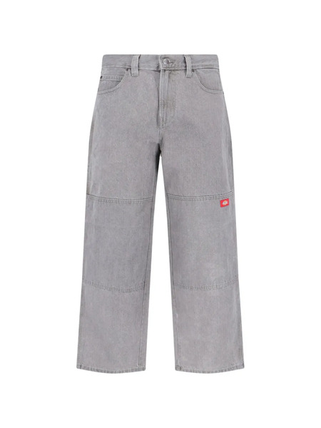  Dickies Vaqueros Rectos Con Rodilla Doble - Gris 
