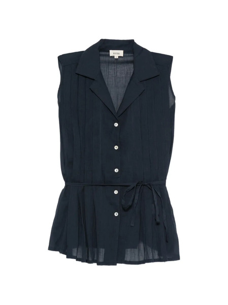 Diega Blusa Plisada - Marrón 