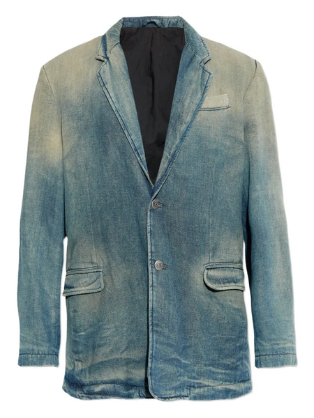  Diesel Blazer D-reger-d Con Botones - Azul 