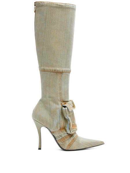  Diesel Botas Altas D-venus Pocket - Neutro 