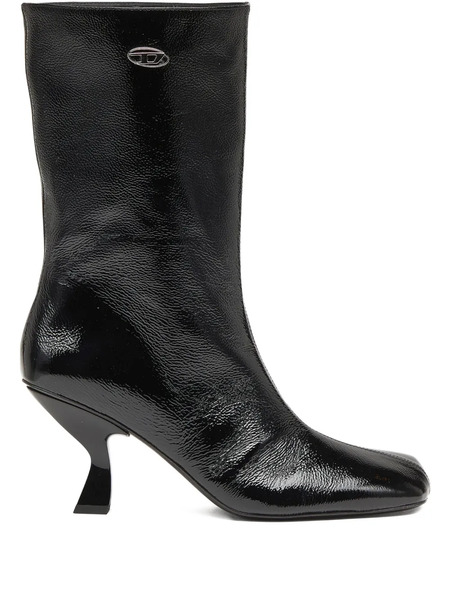  Diesel Botas D-amber Con Puntera Cuadrada - Negro 