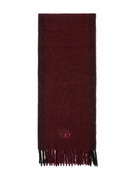 Diesel Bufanda Con Logo Fr-s-olive De Diesel X Farfetch - Rojo 