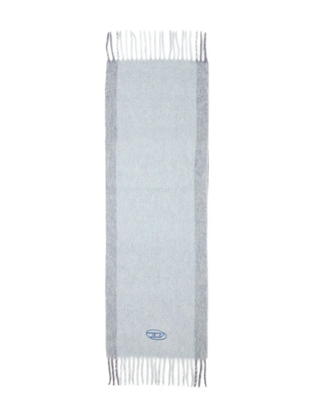  Diesel Bufanda S-olid Con Flecos - Azul 