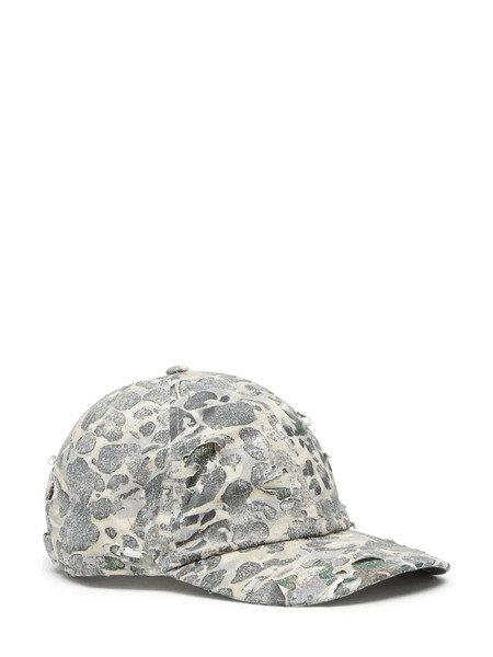  Diesel C-steven Camouflage-pattern Cap - Verde 
