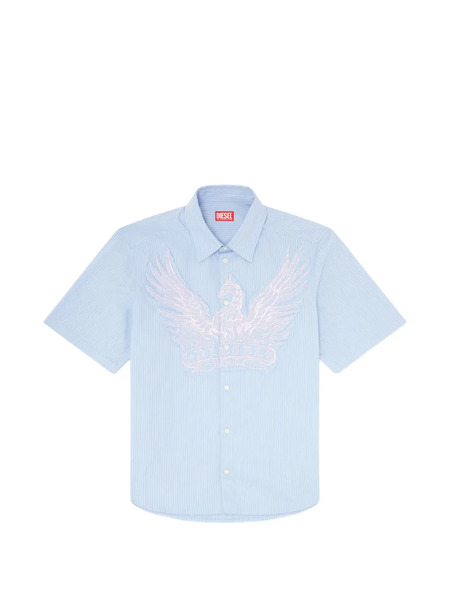  Diesel Camisa A Rayas - Azul 