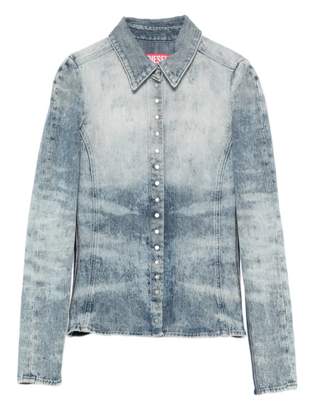  Diesel Camisa Con Botones - Azul 