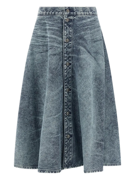  Diesel Camisa Vaquera Con Efecto Lavado - Azul 