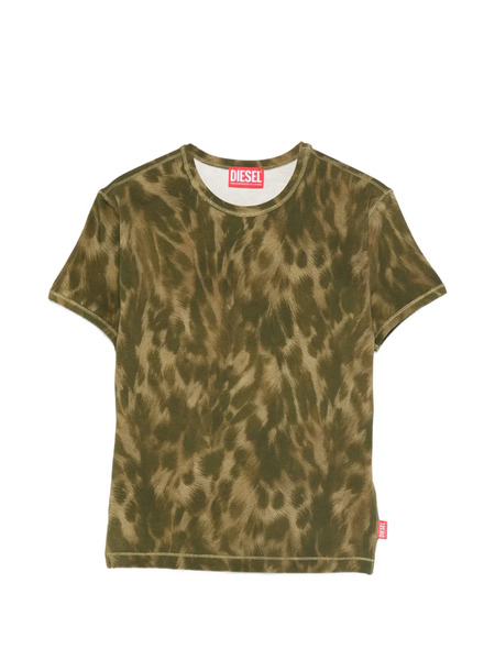  Diesel Camiseta Estampada - Verde 
