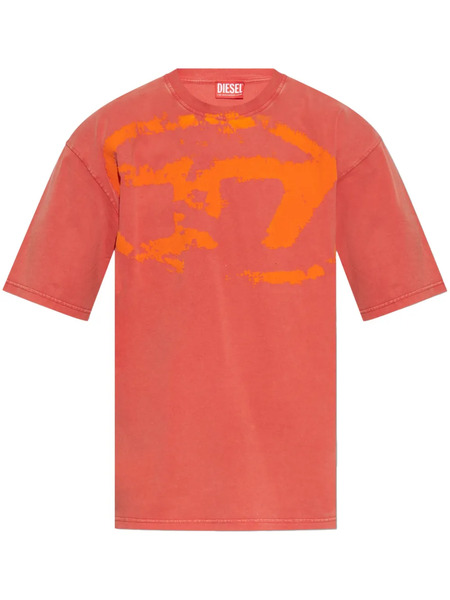  Diesel Camiseta T-boxt-r21 - Naranja 