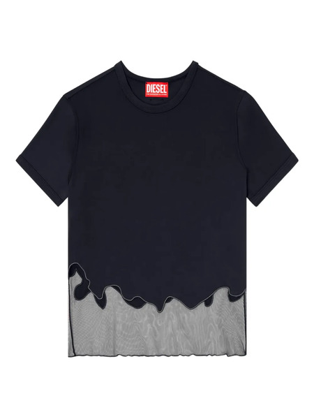  Diesel Camiseta T-inlay-r1 - Negro 