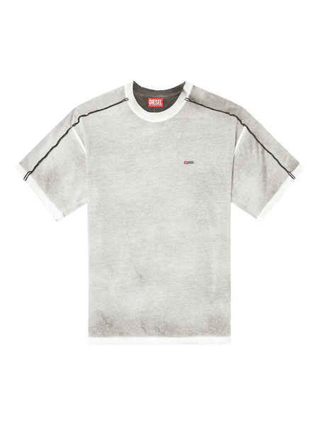  Diesel Camiseta T-riven - Gris 
