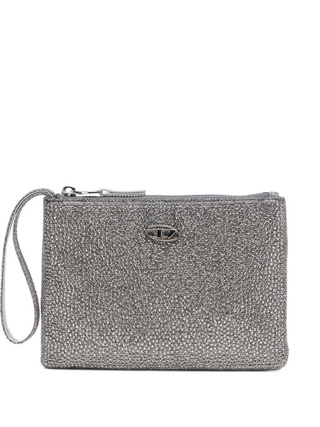  Diesel Cartera Play Pouch Ii - Plateado 