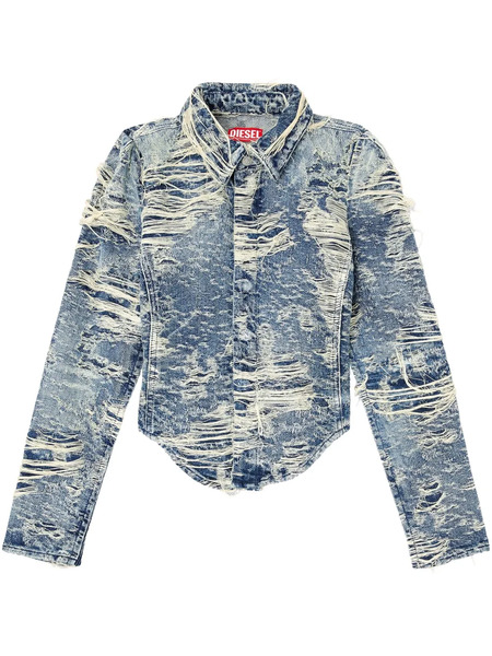  Diesel Chaqueta De-madeline-fsg - Azul 