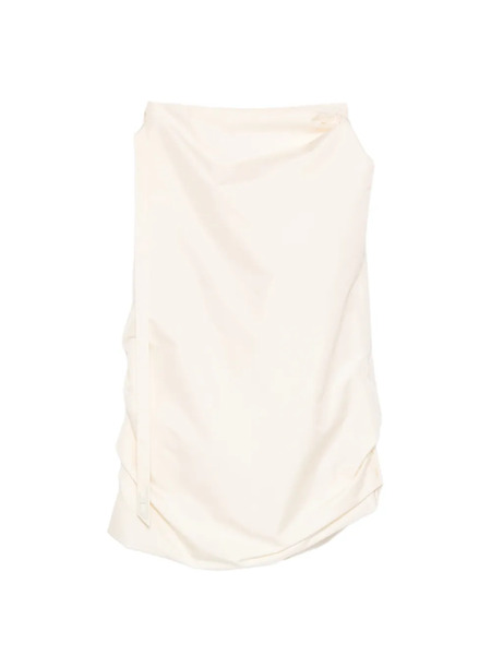  Diesel Falda Larga Fruncida - Blanco 