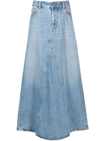  Diesel Falda Larga Vaquera - Azul 