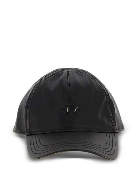  Diesel Gorra C-heather - Negro 