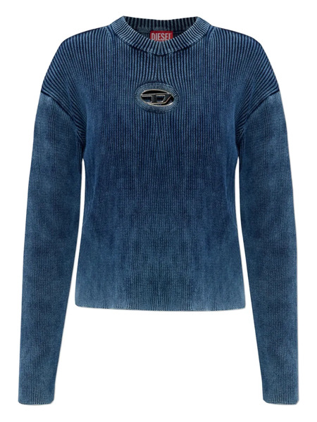  Diesel Jersey M-anchor Con Logo - Azul 