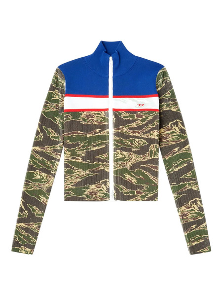  Diesel Jersey M-camut De Canalé - Azul 