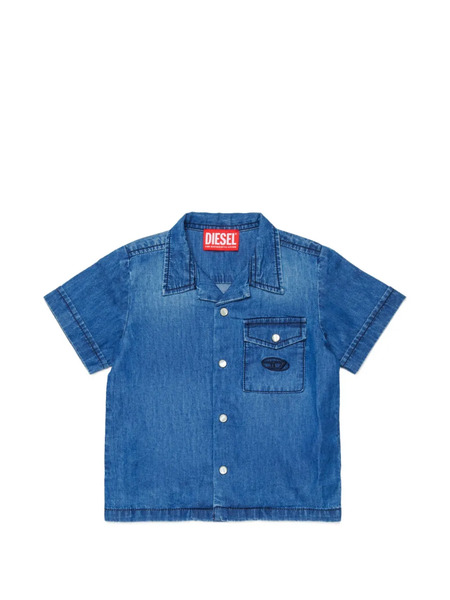  Diesel Kids Camisa Vaquera Cirib - Azul 