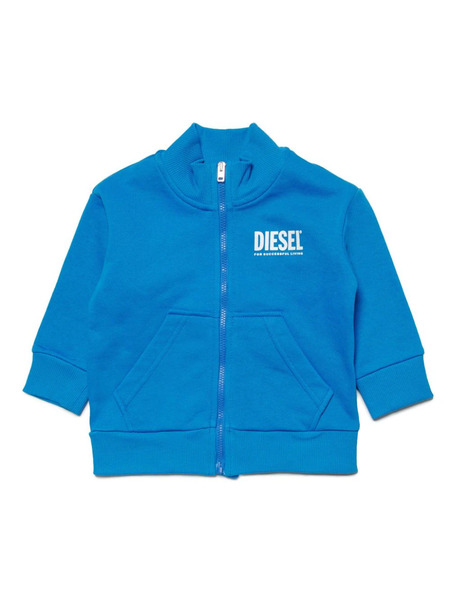  Diesel Kids Sudadera Con Cremallera - Azul 