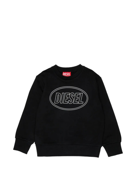  Diesel Kids Sudadera Scircle Over - Negro 
