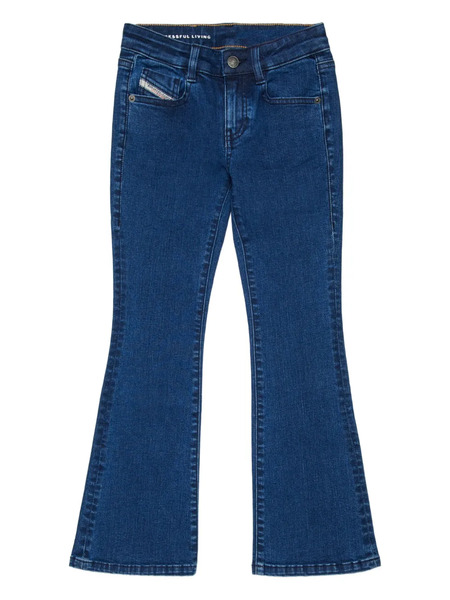  Diesel Kids Vaqueros Acampanados - Azul 
