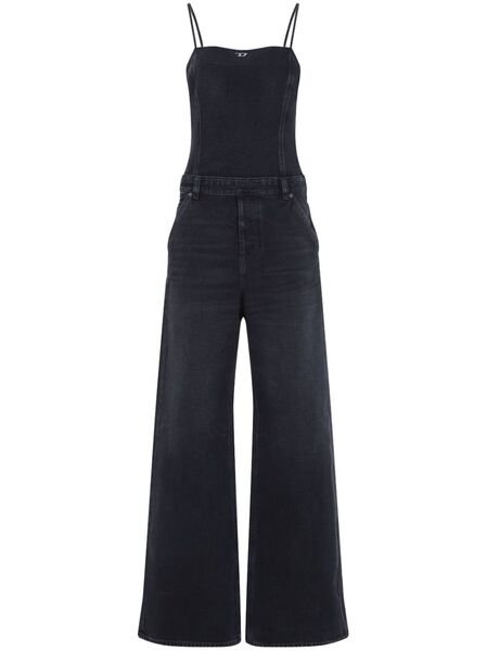  Diesel Mono Largo Vaquero - Negro 