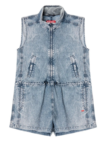  Diesel Mono Vaquero J-annet Sin Mangas - Azul 