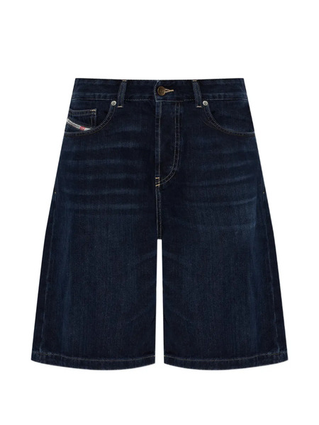  Diesel Pantalones Vaqueros Cortos De-sire-short - Azul 