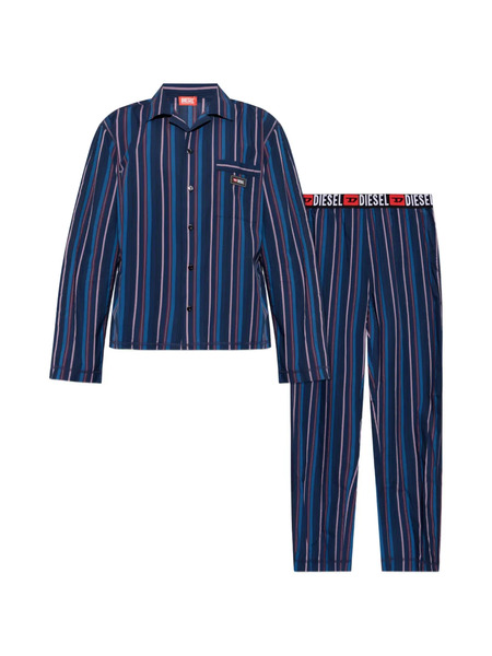  Diesel Pijama A Rayas - Azul 
