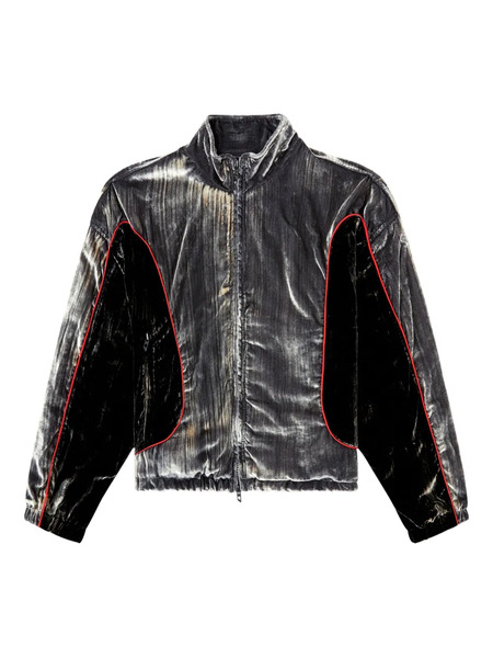  Diesel Plumífero G-riffin Con Cremallera - Plateado 