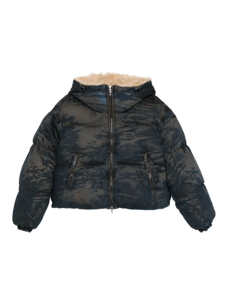  Diesel Plumífero W-aves-fur - Azul 
