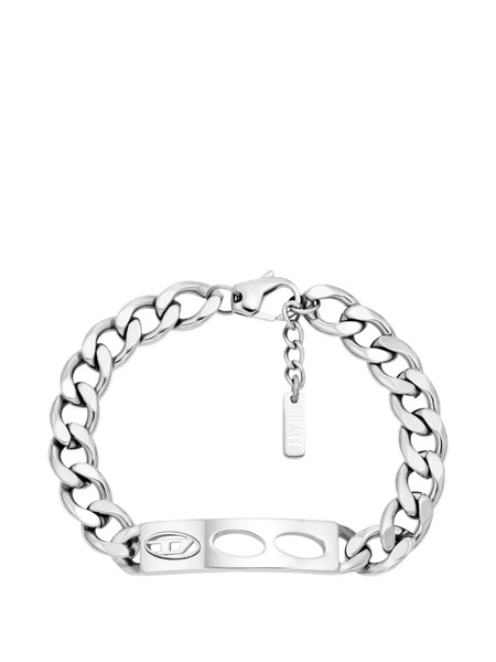  Diesel Pulsera Id - Plateado 