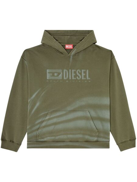  Diesel Sudadera S-boxt-hood-r9 Con Capucha - Verde 