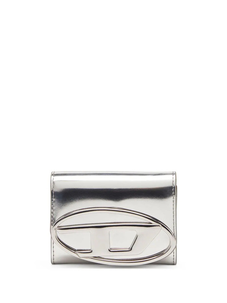  Diesel Tarjetero 1dr Con Efecto Metalizado - Plateado 