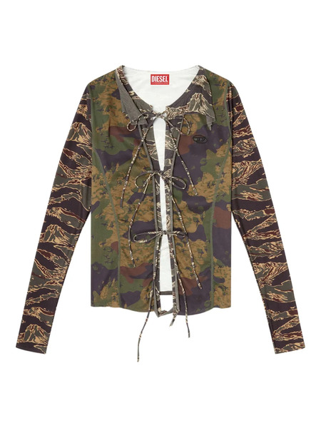  Diesel Top T-afry - Verde 