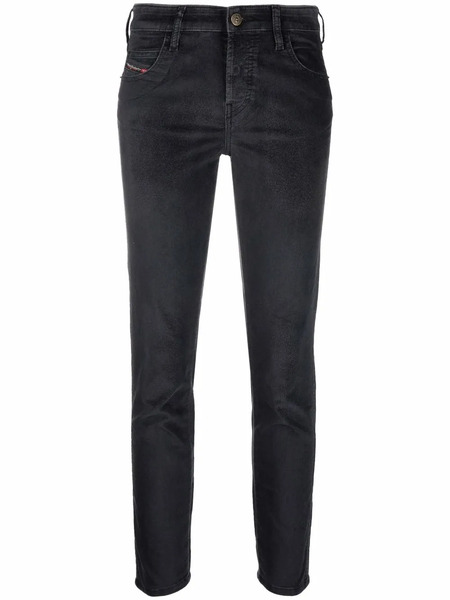  Diesel Vaqueros Babhila Skinny - Negro 