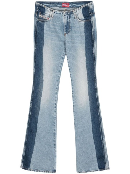  Diesel Vaqueros Bootcut D-dale De Talle Bajo - Azul 