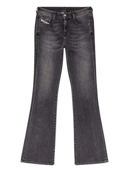  Diesel Vaqueros Bootcut De Talle Bajo - Negro 
