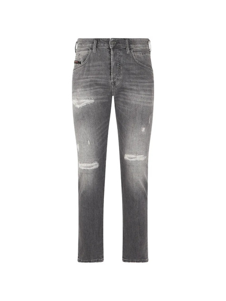  Diesel Vaqueros Con Efecto Envejecido - Gris 
