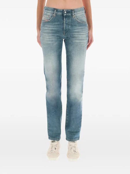  Diesel Vaqueros Con Efecto Lavado - Azul 