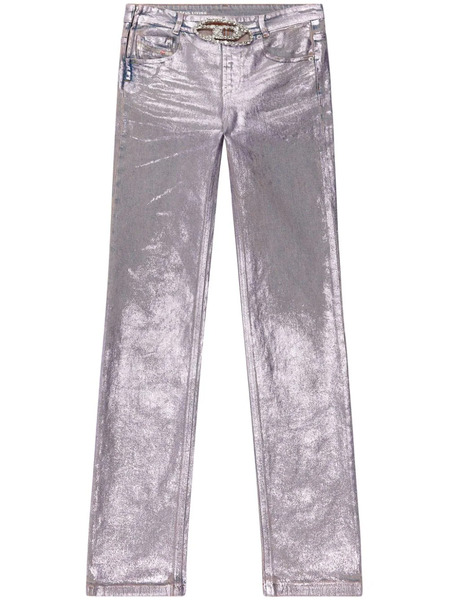  Diesel Vaqueros Rectos D-mine 1989 - Plateado 