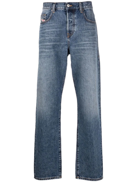  Diesel Vaqueros Rectos 2020 D-viker 007c2 - Azul 