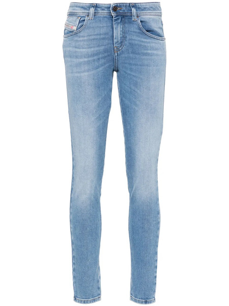  Diesel Vaqueros Slandy De Talle Medio 2017 - Azul 