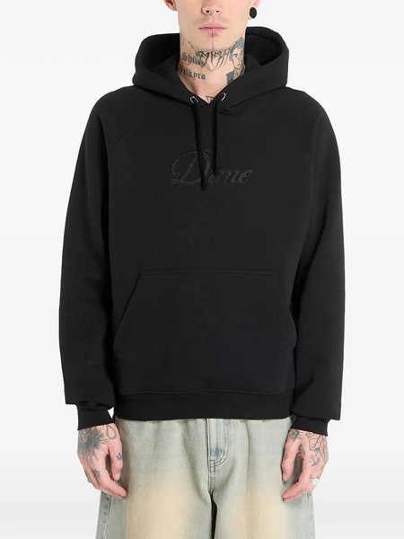  Dime Jersey Cursive Con Capucha - Negro 