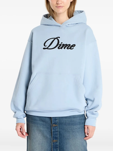  Dime Sudadera Con Capucha Y Logo - Azul 