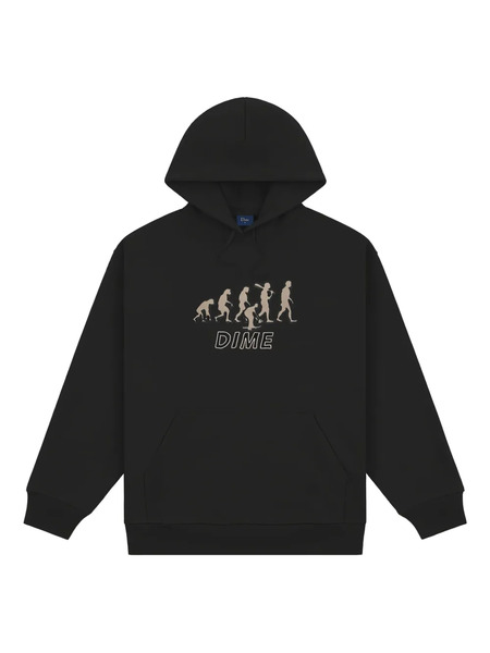  Dime Sudadera Evolution Con Capucha - Negro 
