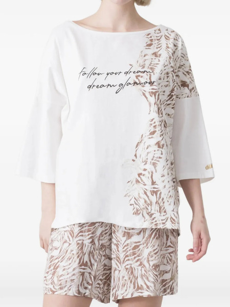  Dimensione Danza Camisa Con Estampado Abstracto - Blanco 